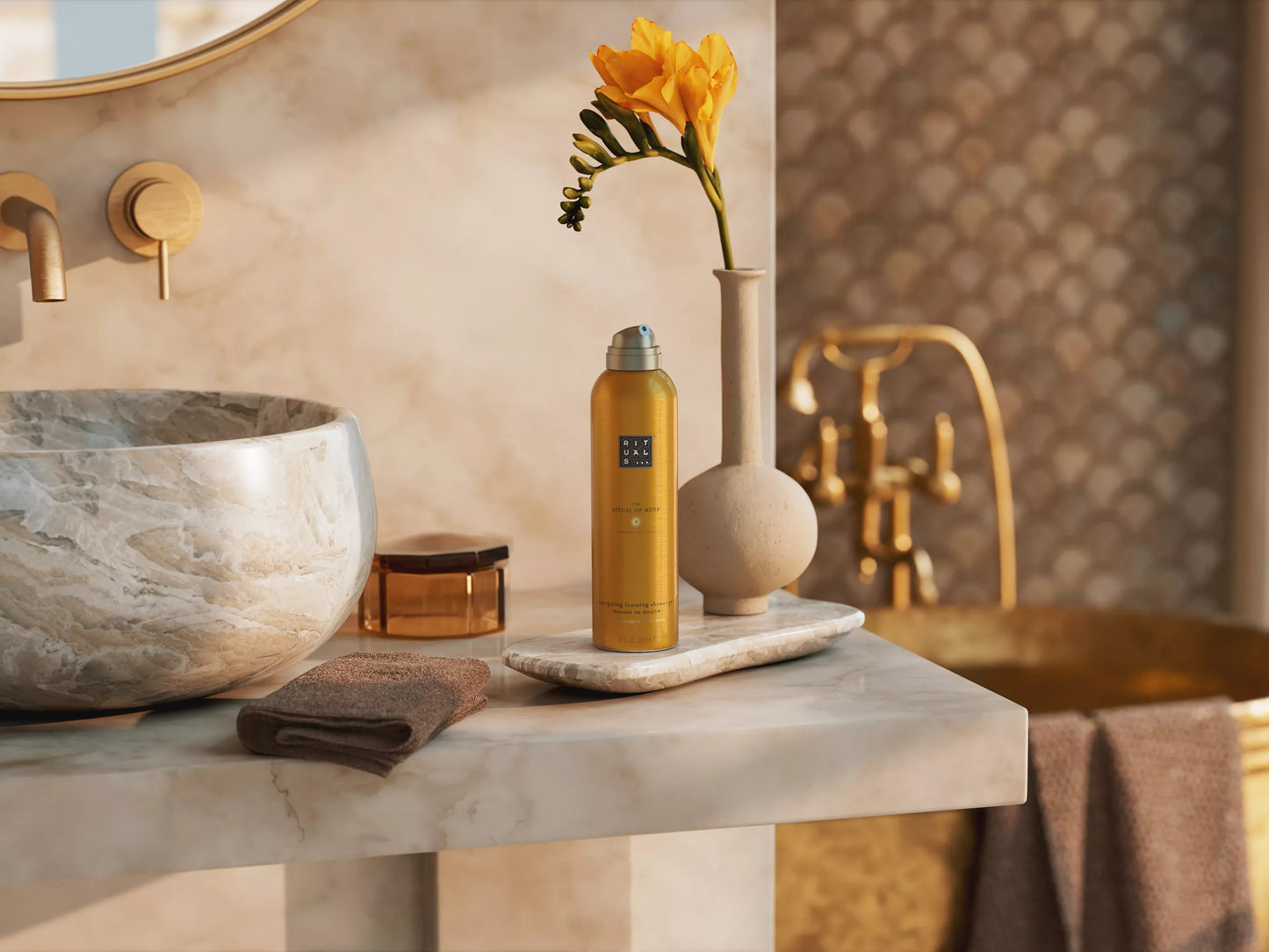 The Ritual of Mehr Foaming Shower Gel