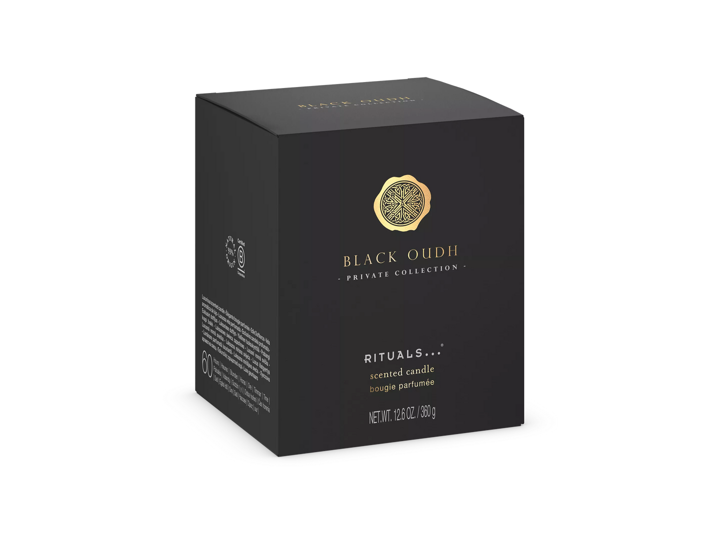 Rituals PRIVATE COLLECTION Black Oudh Mirisna Sveca