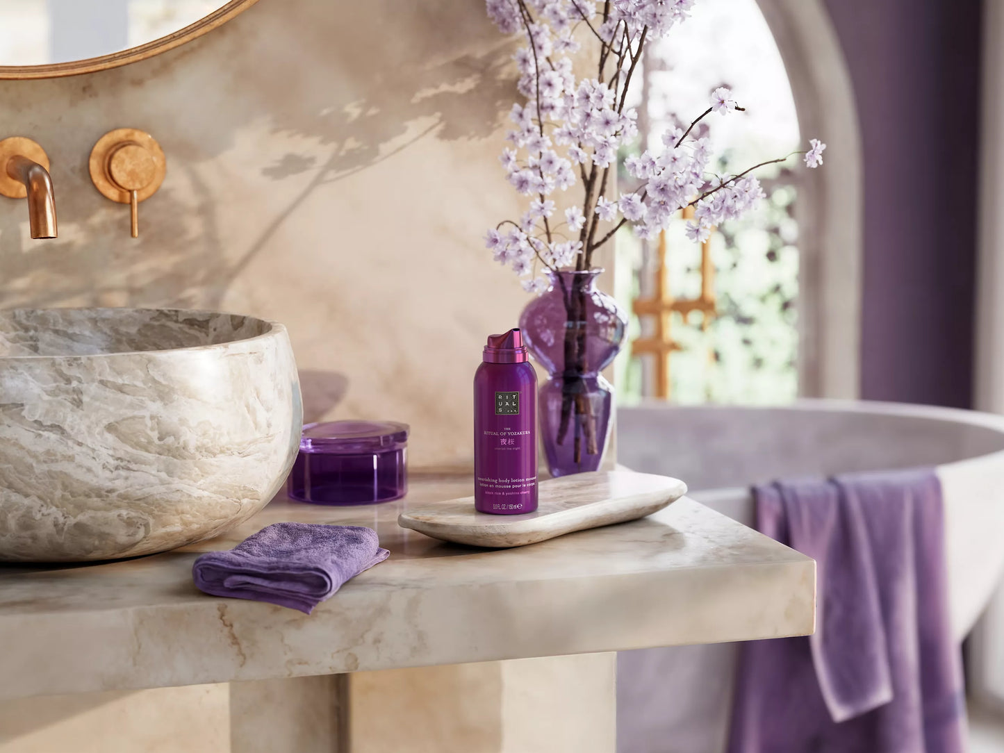 The Ritual of Yozakura Body Lotion Mousse