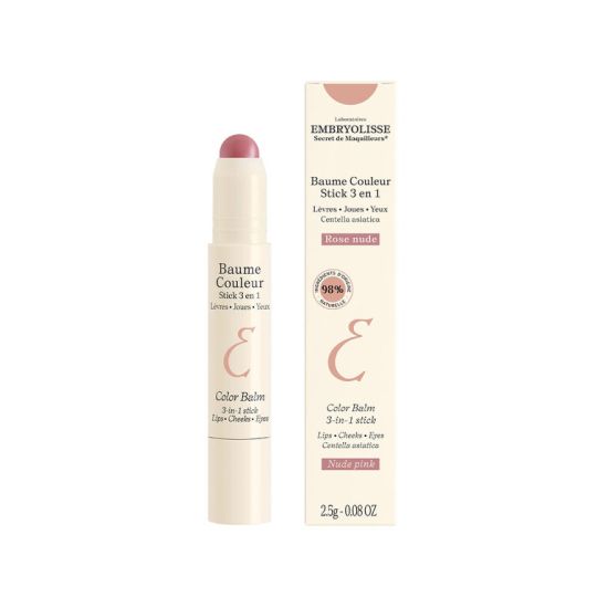 Embryolisse Balzam u stiku 3u1 - Nude pink, 2,5g