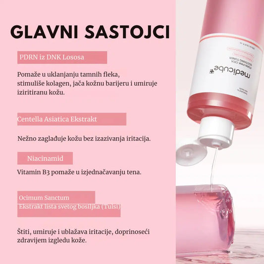 Medicube PDRN Pink Cica Soothing Toner 250ml
