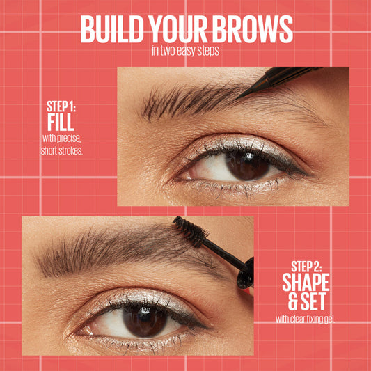 Maybelline Build-A-Brow 2u1 (Pen + Gel)
