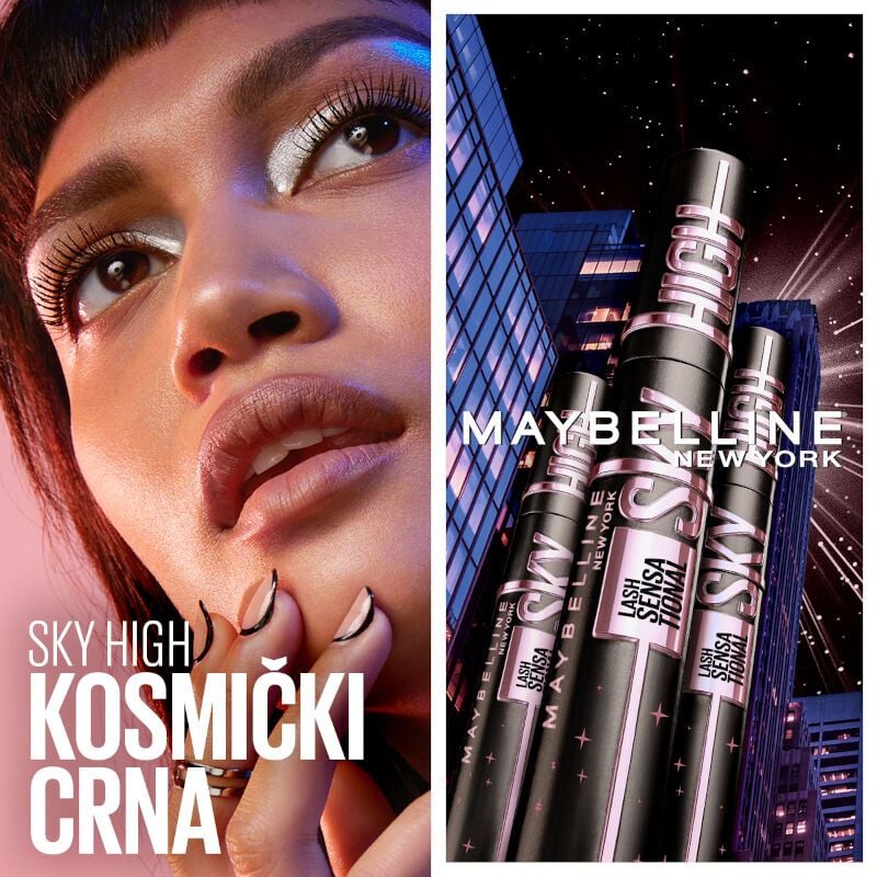 Maybelline New York Lash Sensational Sky High Cosmic Black maskara