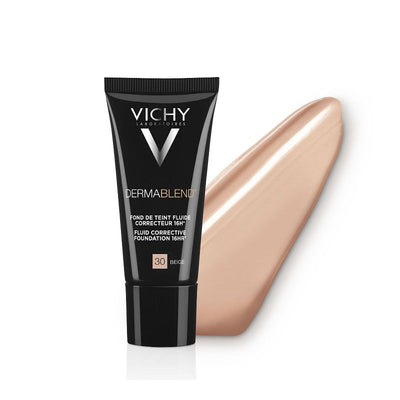 Vichy Dermablend Corrector Tečni korektivni puder SPF 35, 30 ml, 30 Beige