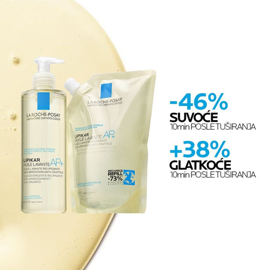 La Roche-Posay lipikar ulje za tuširanje obogaćeno lipidima za pranje osetljive suve kože
