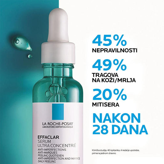La Roche-Posay effaclar serum dnevni piling protiv nepravilnosti
