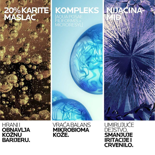 La Roche-Posay LIPIKAR BAUME LIGHT balzam AP+M, 200ml