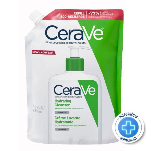 CeraVe Hidratantna emulzija za čišćenje, dopuna 473 ml