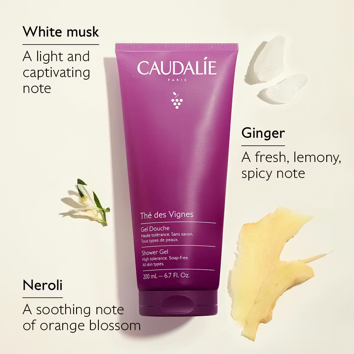 Caudalie Thé des Vignes Shower Gel-200ml