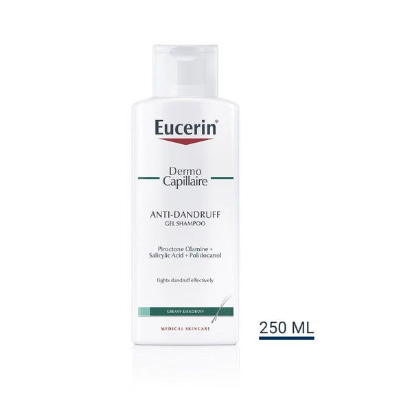 Eucerin DermoCapillaire Gel šampon protiv masne peruti 250ml
