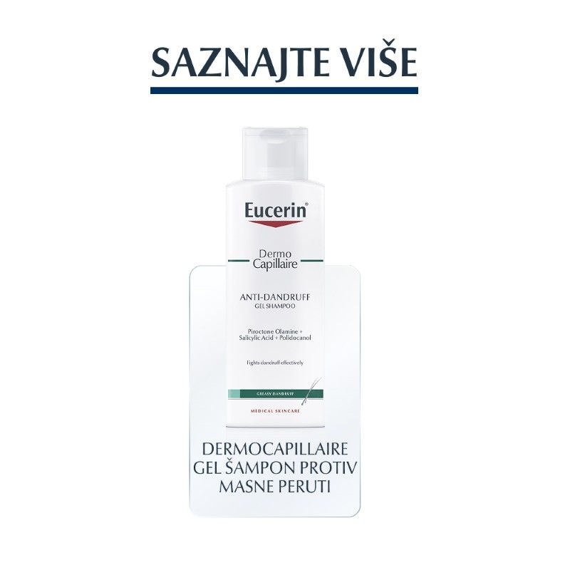 Eucerin DermoCapillaire Krem šampon protiv suve peruti 250ml