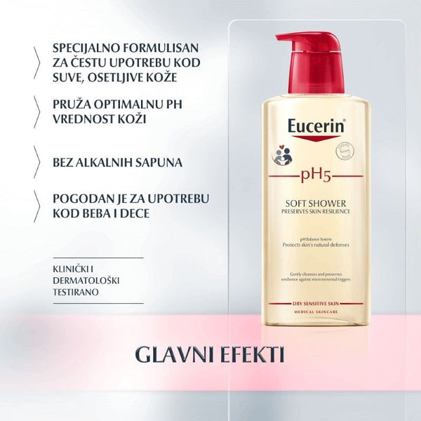 Eucerin pH5 Soft Shower 400ml