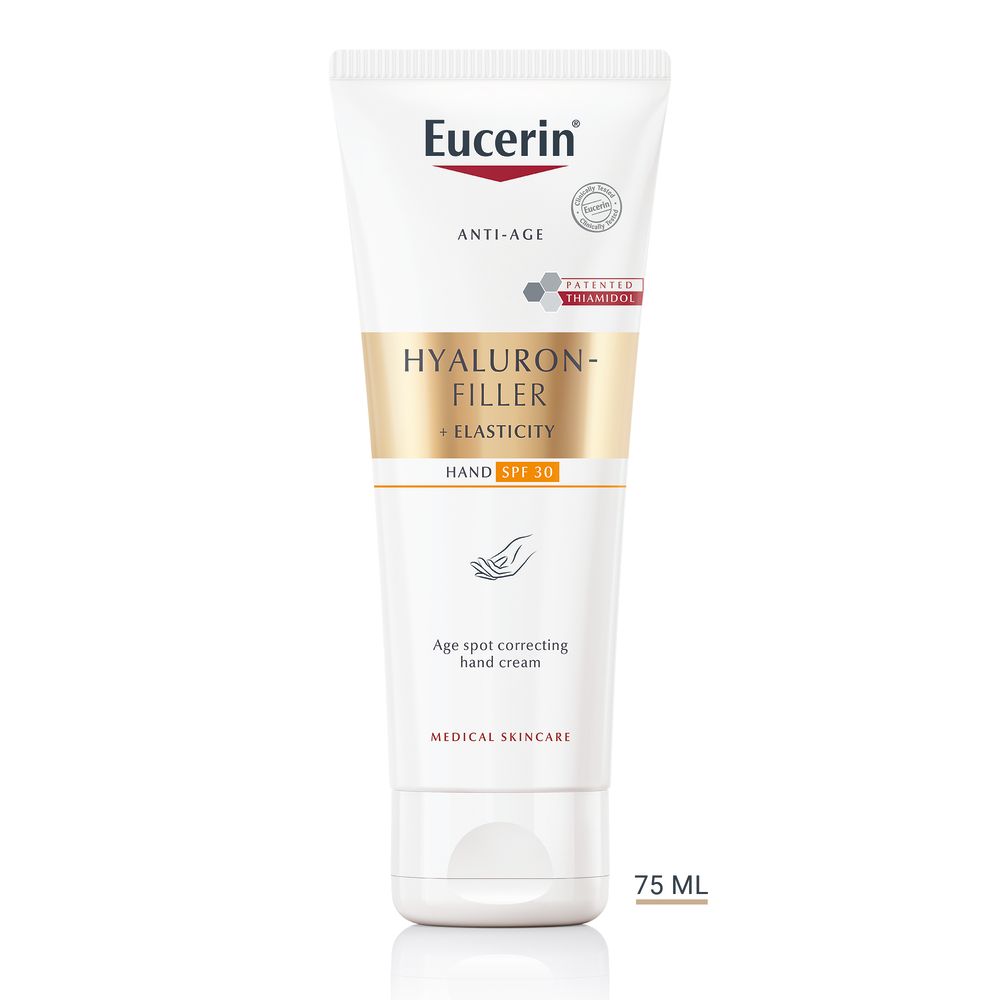Eucerin Hyaluron-filler + elasticity krema za ruke 75ml