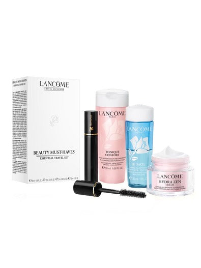 Lancôme Mixed Lines Facial Care Set Tonik Konfort + Hydra Zen Krema + Bi-Facil + Hypnôse Maskara