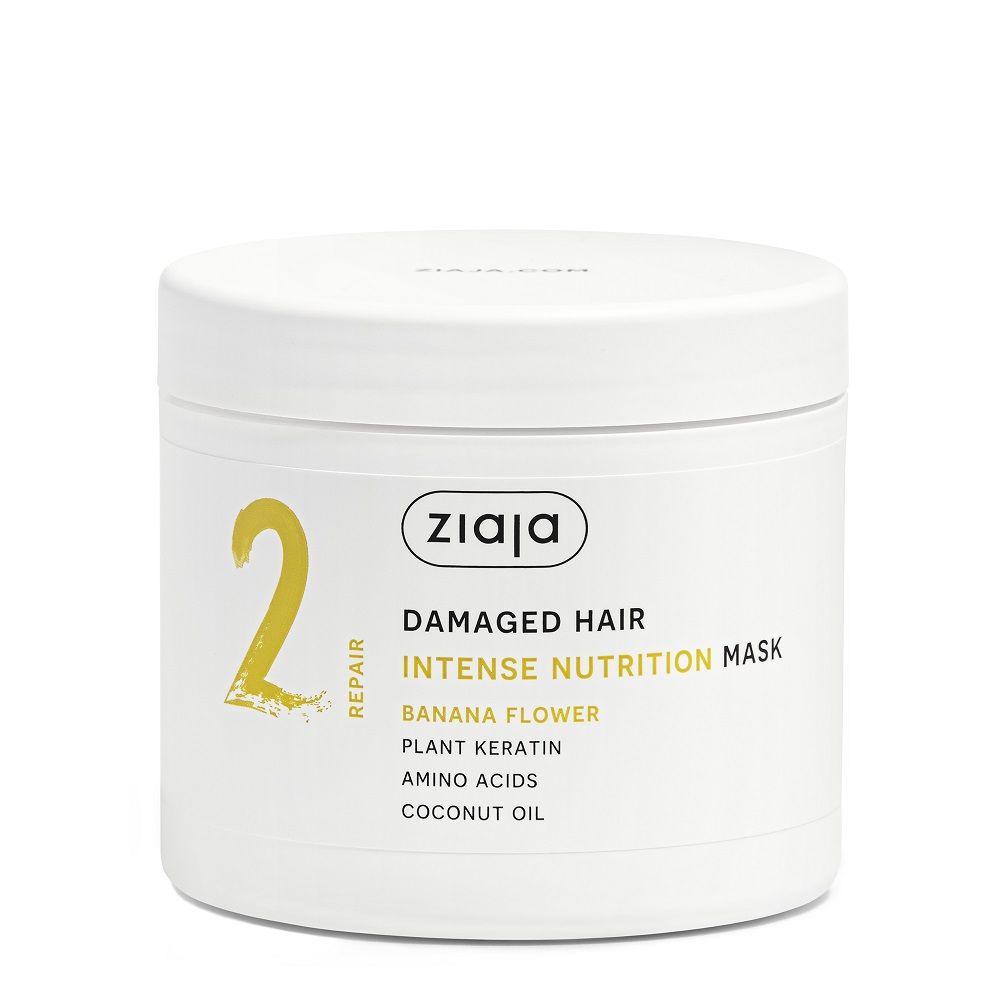Ziaja cvet banane hranljiva maska za kosu 350ml