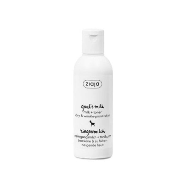 Ziaja Mleko + Tonik Za Čišćenje Lica Kozje Mleko 200 Ml