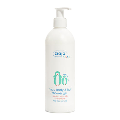 Ziaja baby kupka i šampon za kosu 2u1 od 6 mes 400ml