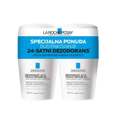 La Roche-Posay deodorant physio 50ml + 50ml