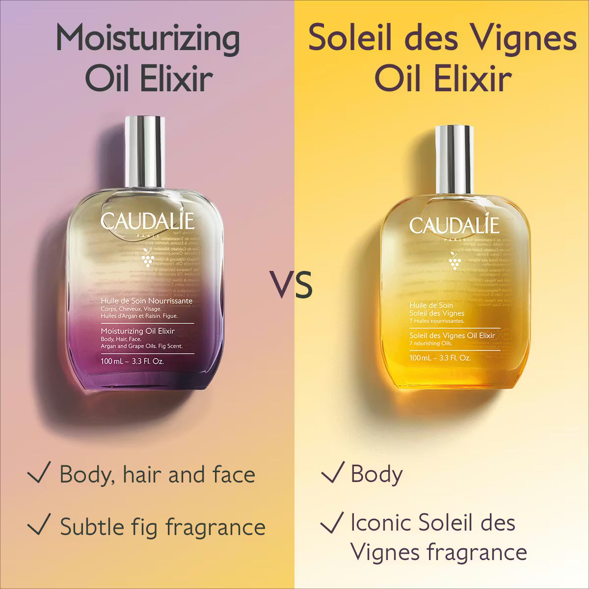 Caudalie Moisturizing Fig Body Oil Elixir - 100ml