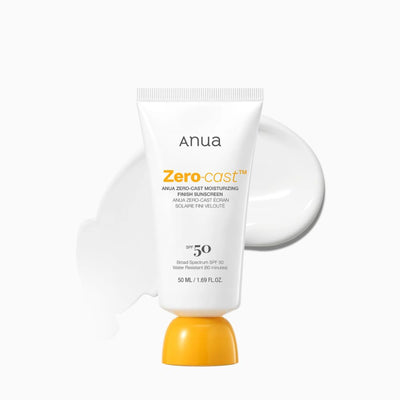 ANUA KDH Zero-Cast Moisturizing Finish Sunscreen SPF50+ 50ml