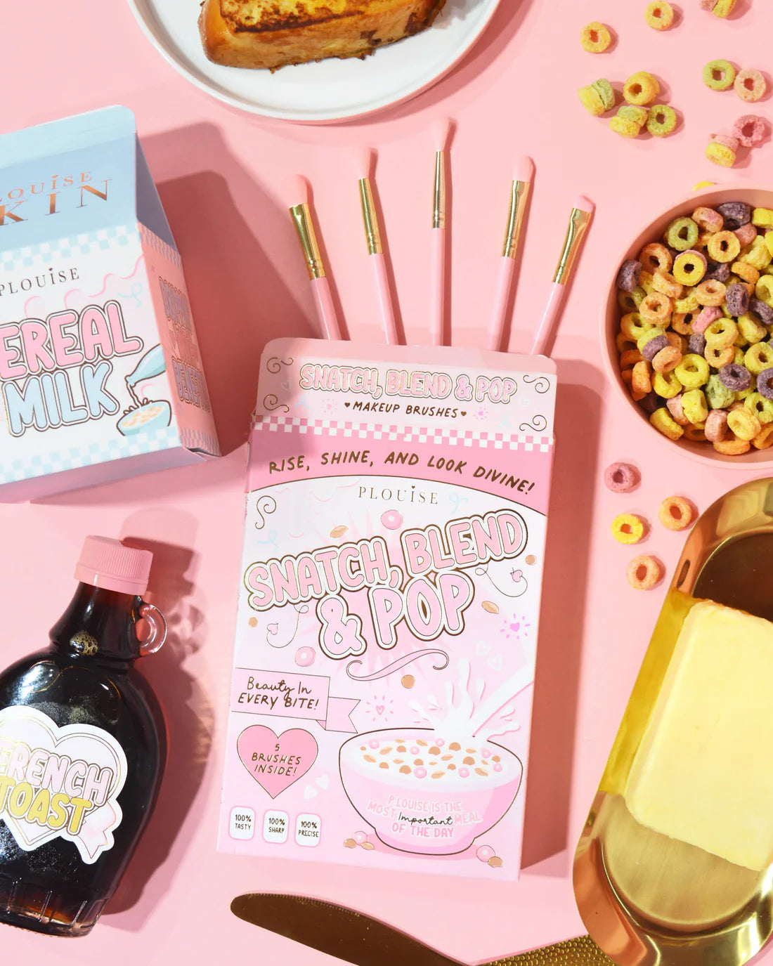Plouise Snatch Blend and Pop Brush Set