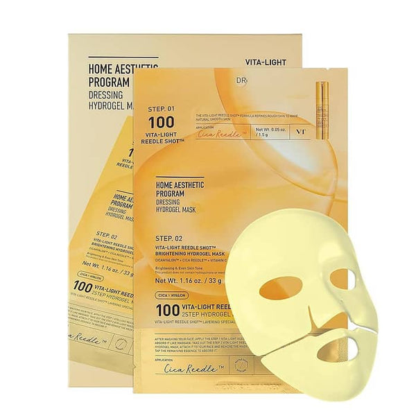 VT Cosmetics Vita-light Reedle Shot 100 2 Step Hydrogel Mask
