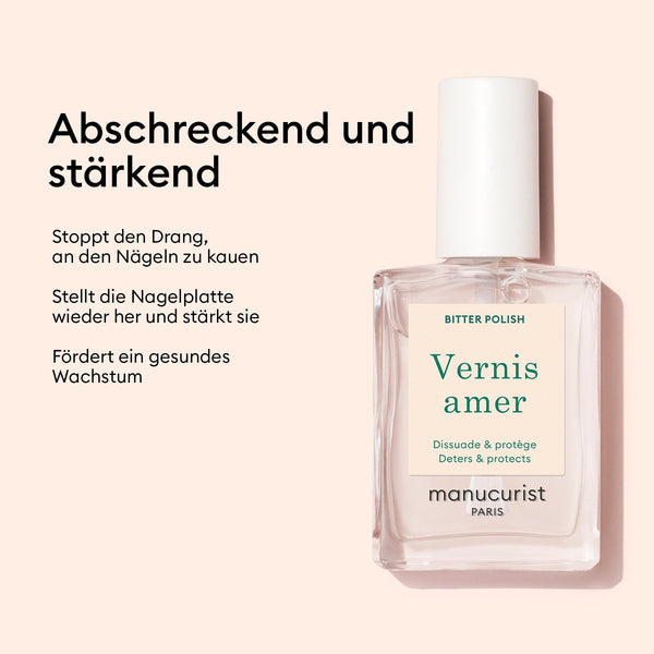 Manucurist Bitter Polish, gorki lak protiv grickanja noktiju 15 ml
