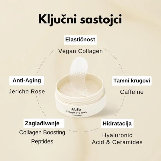 Abib Collagen Eye Patch Jericho Rose Jelly 60pcs