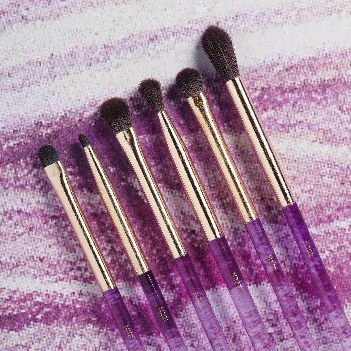 Nabla Amethyst Detail Eye Brush Set