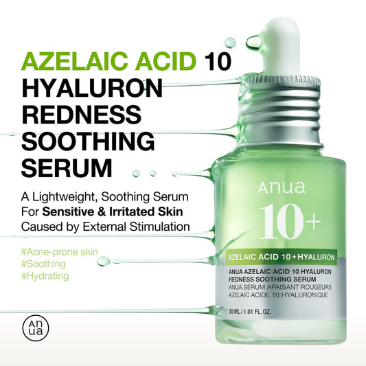 Anua Azelaic Acid 10 Hyaluron serum za umirivanje crvenila