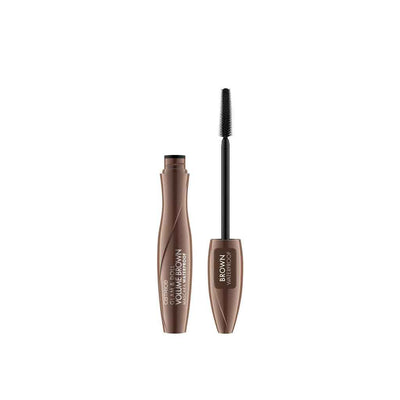catrice glam and doll volume brown mascara waterproof