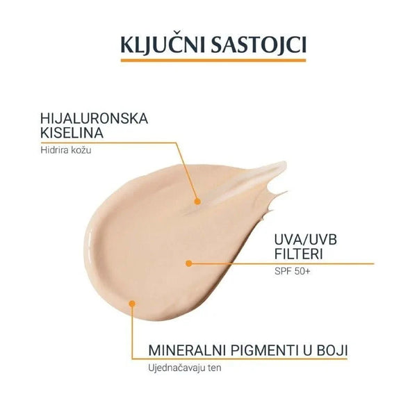Eucerin Anti-age Tonirani fluid za zaštitu od sunca SPF50+ Tamni