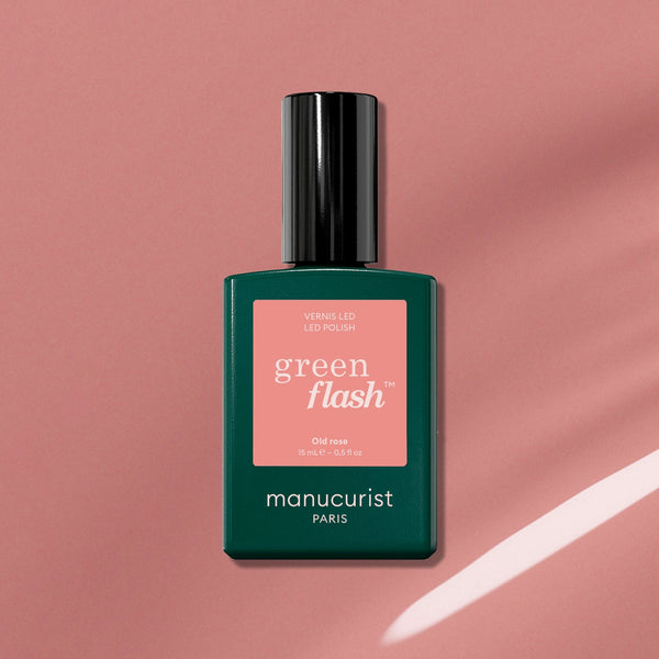 Manucurist Green Flash™ LED gel lak za nokte 15 ml – Old Rose
