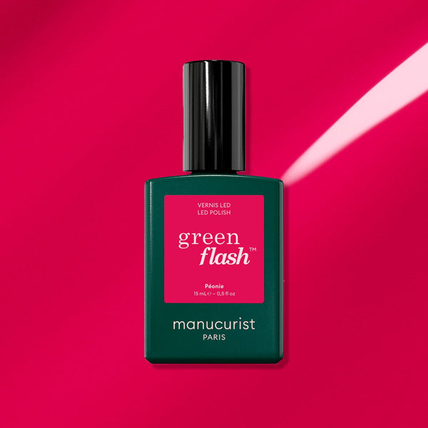 Manucurist Green Flash™ LED gel lak za nokte 15 ml – Péonie
