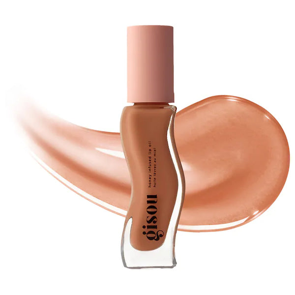 Gisou Honey Infused Lip Oil Glazed Plum