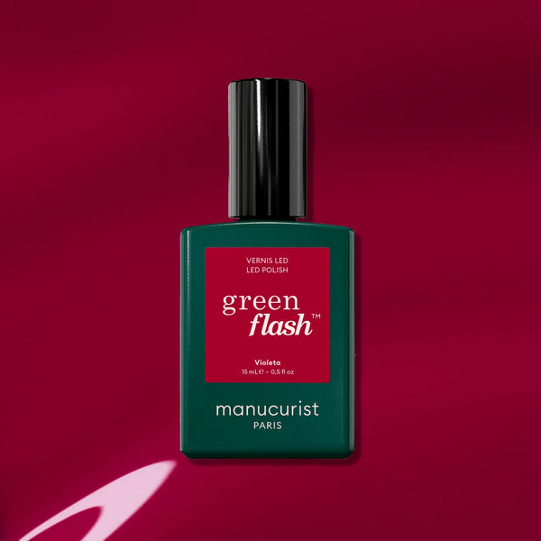 Manucurist Green Flash™ LED gel lak za nokte 15 ml – Violeta