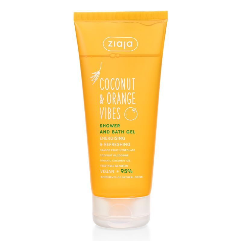 Ziaja coconut&orange vibes gel za tuširanje 200ml