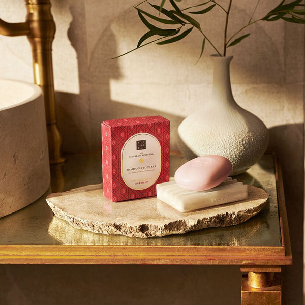 The Rituals Of Ayurveda Recovery Shampoo and Body Bar