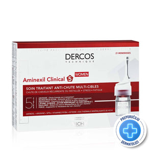 Vichy Dercos Aminexil Clinical 5 tretman protiv opadanja kose za žene