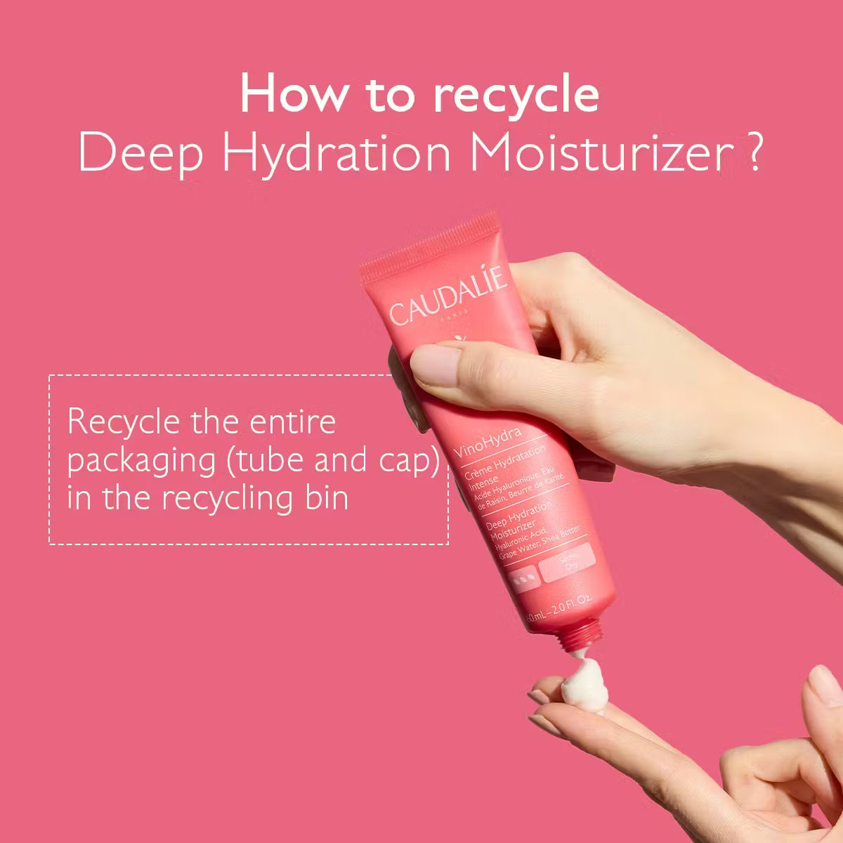 Caudalie VinoHydra Bogata krema