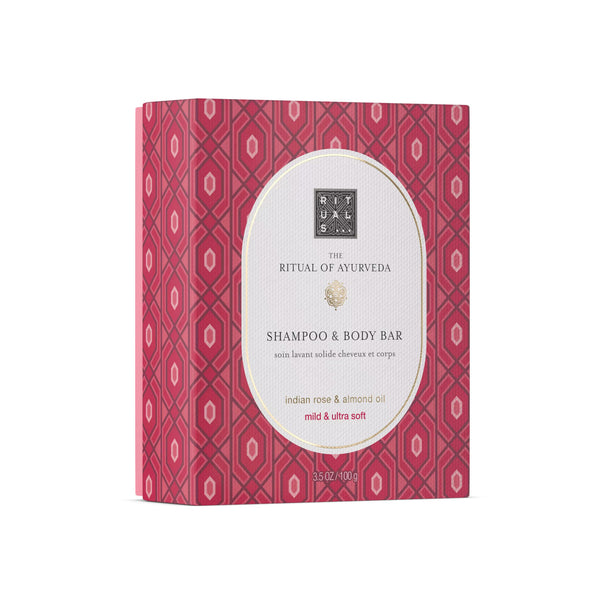 The Rituals Of Ayurveda Recovery Shampoo and Body Bar