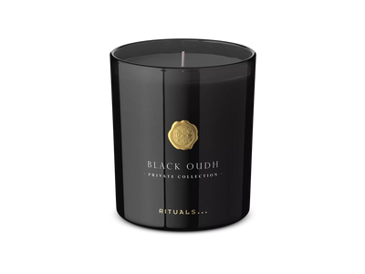 The Rituals PRIVATE COLLECTION Black Oudh Mirisna Sveca