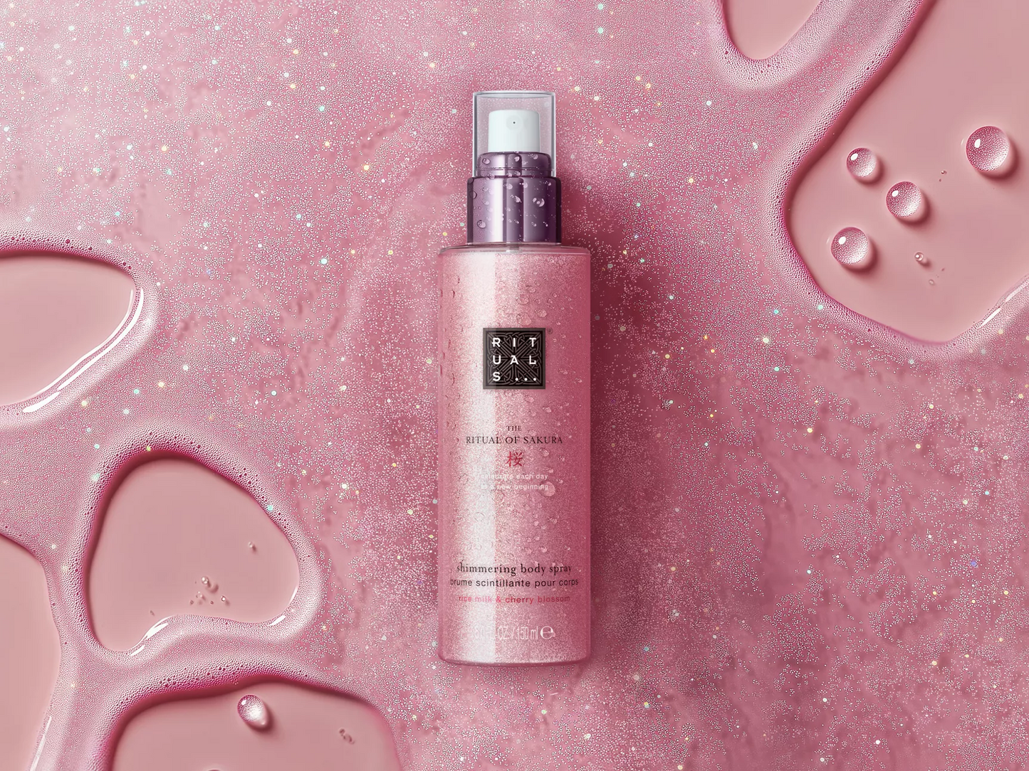 The Ritual of Sakura Shimmering Body Spray 150ml