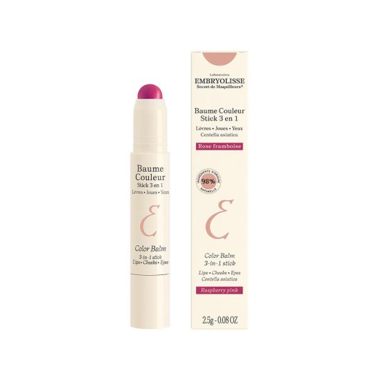Embryolisse Balzam u stiku 3u1 - Malina pink, 2,5g
