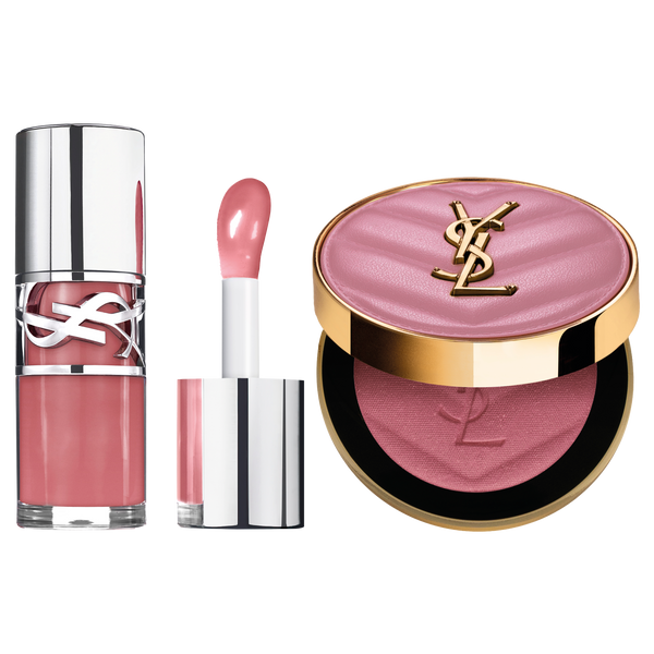 Yves Saint Laurent Make Me Blush poklon set (6 g + sjaj za usne 6 ml)
