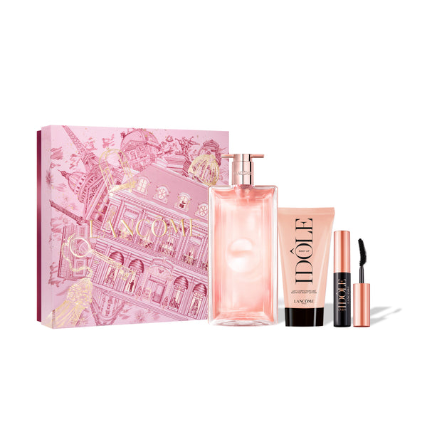 Lancôme Idôle poklon set (Eau de Parfum 50 ml + losion za telo 50 ml + maskara 2.5 ml)