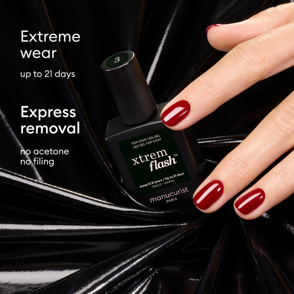 Manucurist Xtrem Flash™ gel Top Coat 15 ml