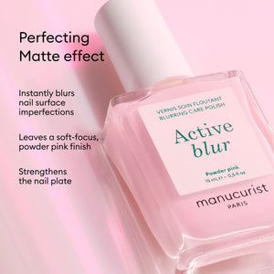 Manucurist Active™ Blur, lak-nega sa blur efektom (Powder Pink) 15 ml