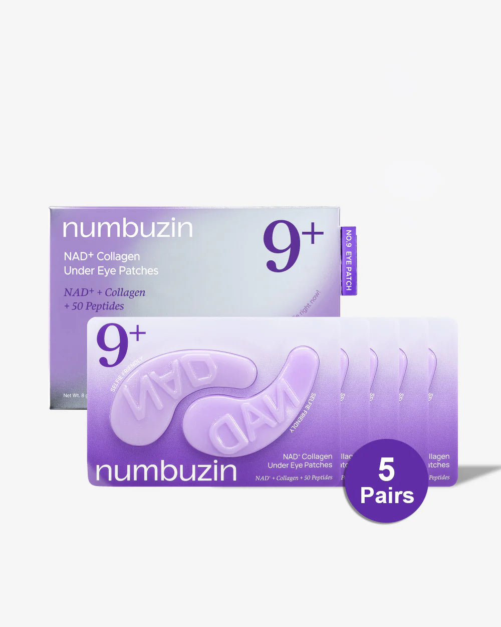 Numbuzin No.9 NAD Collagen Under Eye Patches 5ea