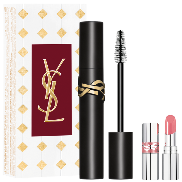 Yves Saint Laurent Lash Clash poklon set (7.5 ml + sjaj za usne 1.3 g)